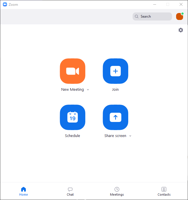 Zoom Main Screen (Extract) Zoom Main Screen (Extract)